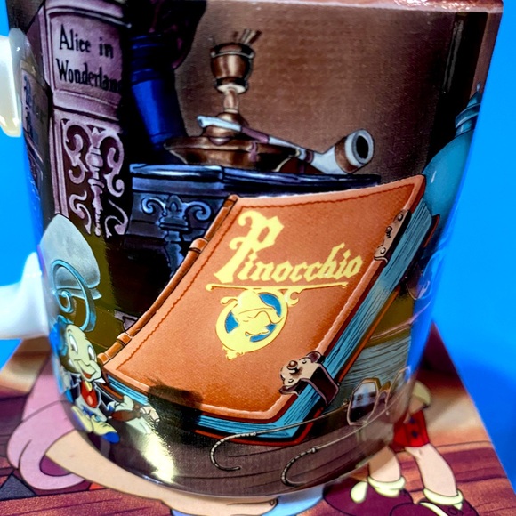 WALT DISNEY’S CLASSIC PINOCCHIO VTG 90’s NWT DISNEY STORE EXCLUSIVE CERAMIC MUG - Picture 8 of 15